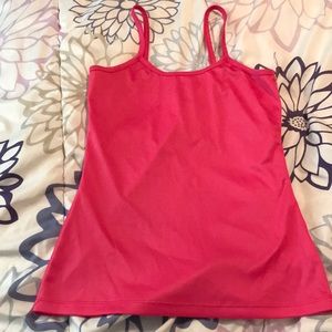 Pink kids tank top